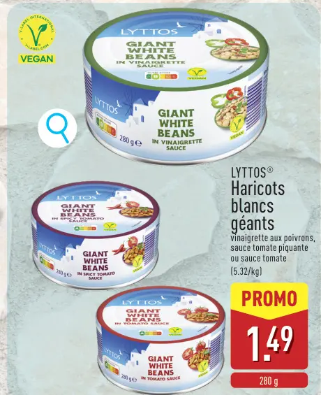 Offre: Haricots blancs géants