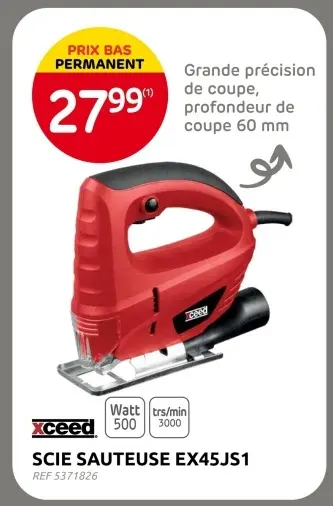 Offre: Scie sauteuse ex45js1