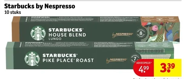 Aanbieding: Starbucks by Nespresso
