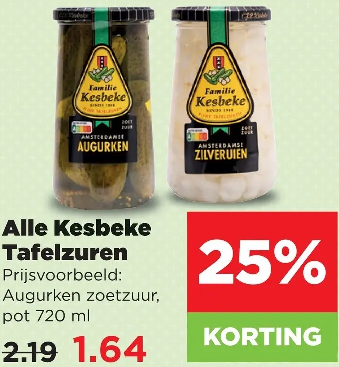 Aanbieding: Tafelzuren