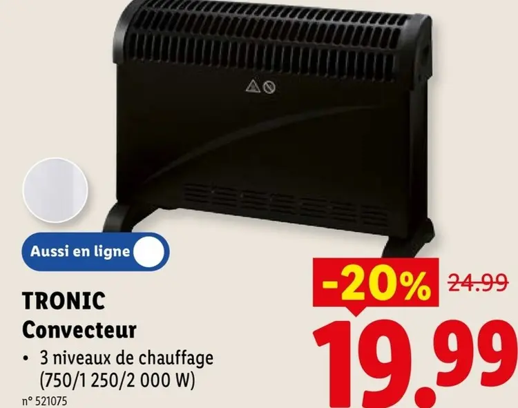 Offre: Convecteur