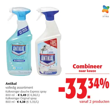 Aanbieding: Kalkreiniger douche Express spray