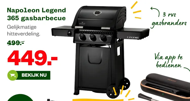 Aanbieding: Napoleon Legend 365 gasbarbecue