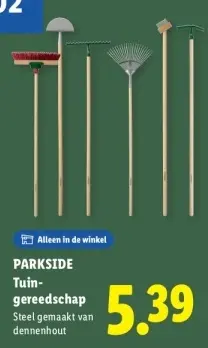 Aanbieding: Tuingereedschap