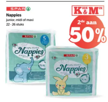 Aanbieding: Nappies