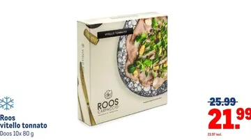 Aanbieding: Roos vitello tonnato