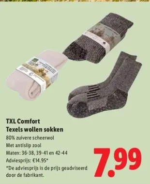 Aanbieding: Texels wollen sokken