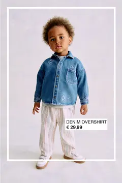 Aanbieding: Denim overshirt