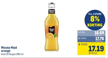 Aanbieding: Minute Maid orange