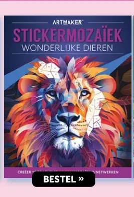 Promotie: Artmaker Stickermozaïek