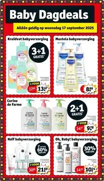 Aanbieding: Kruidvat babyverzorging