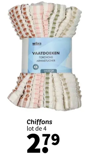 Offre: Chiffons