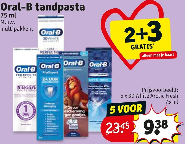 Promotie: Tandpasta