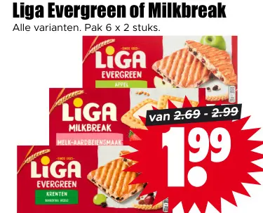 Aanbieding: Evergreen of Milkbreak