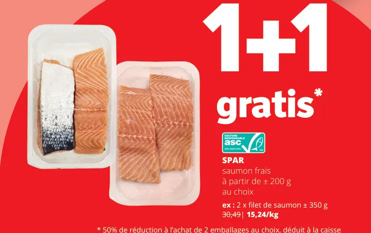 Offre: Saumon frais