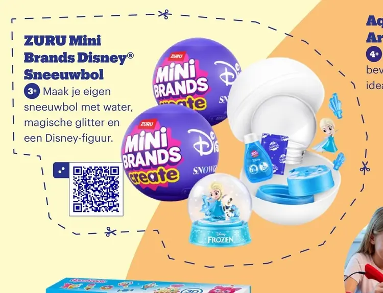 Promotie: ZURU Mini Brands Disney® Sneeuwbol