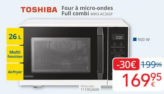 Offre: Four à micro-ondes Full combi
