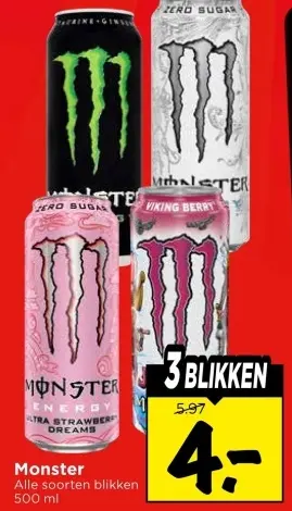 Aanbieding: Monster