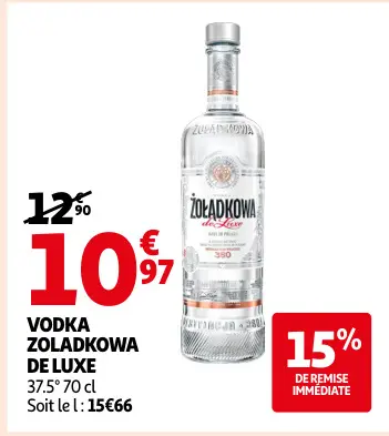 Offre: Vodka Zoladkowa de luxe