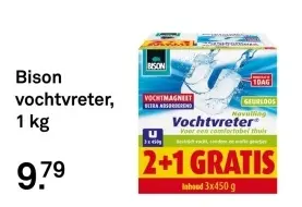 Aanbieding: Bison vochtvreter