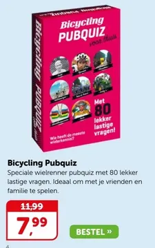 Aanbieding: Bicycling Pubquiz