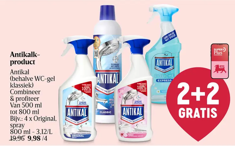 Promotie: Antikalk-product Antikal