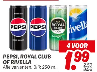 Aanbieding: Pepsi, Royal Club of Rivella