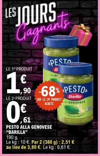 Aanbieding: Pesto alla genovese