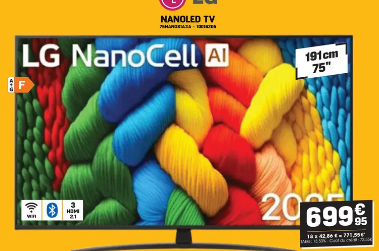Offre: Nanoled tv