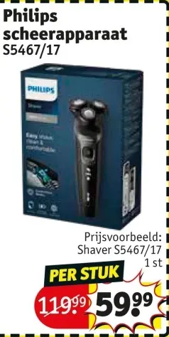 Promotie: scheerapparaat S5467/17