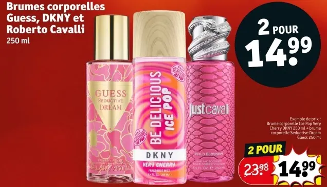 Offre: Brumes corporelles