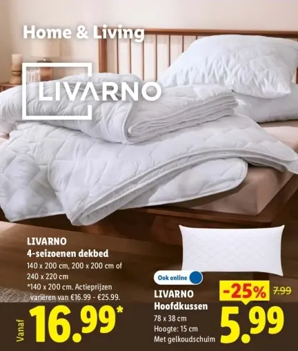 Aanbieding: 4-seizoenen dekbed