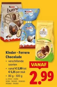 Promotie: Chocolade