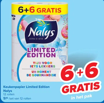 Aanbieding: Keukenpapier Limited Edition