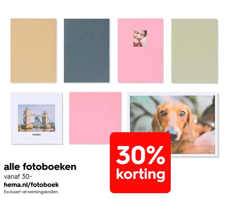 Aanbieding: Alle fotoboeken