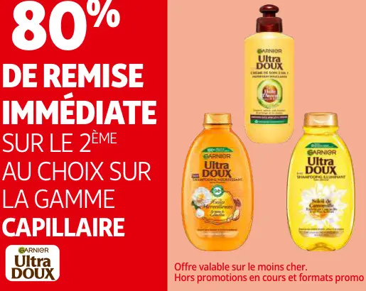 Promotie: La gamme capillaire Ultra Doux