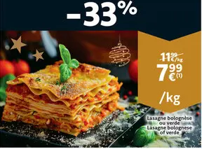 Offre: Lasagne