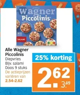 Aanbieding: Wagner Piccolinis