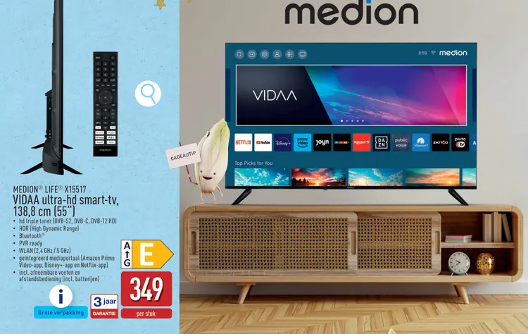 Promotie: VIDAA ultra-hd smart-tv