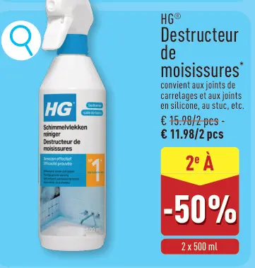 Offre: Destructeur de moisissures