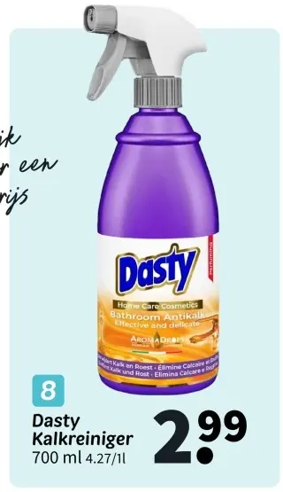 Promotie: Dasty Kalkreiniger