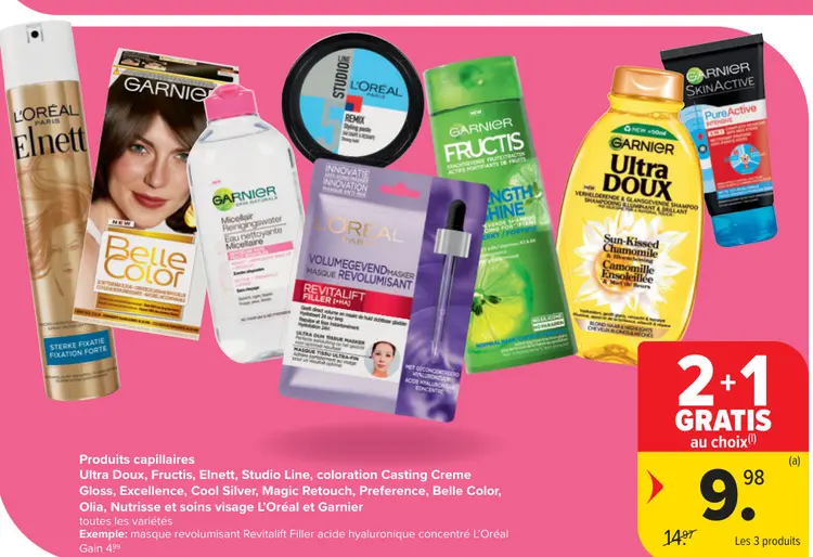 Offre: Coloration des cheveux