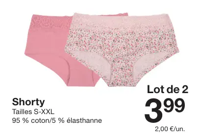 Offre: Shorty