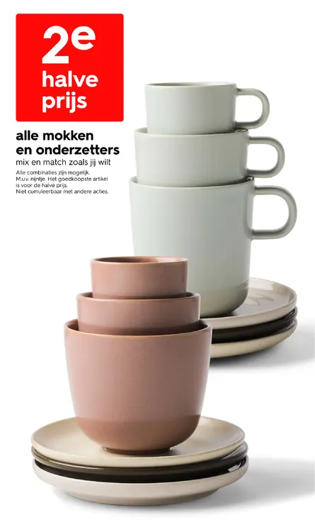 Promotie: Mokken en onderzetters