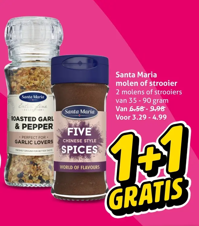 Aanbieding: molen of strooier
