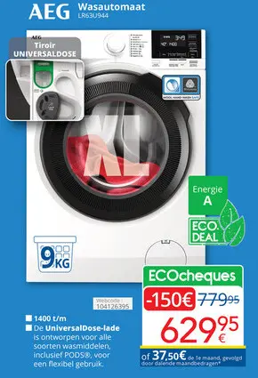 Promotie: Wasautomaat LR63U944