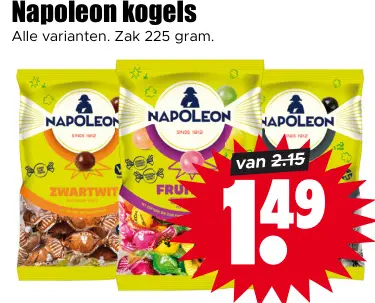 Aanbieding: Napoleon kogels