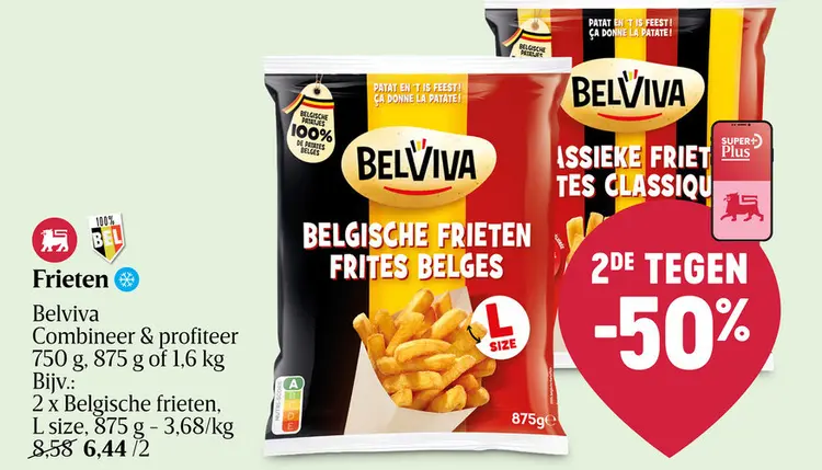 Promotie: Belgische frieten