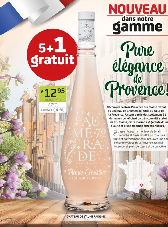 Offre: Rosé Provence Cru Classé