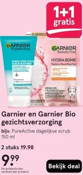 Aanbieding: Garnier en Garnier Bio gezichtsverzorging